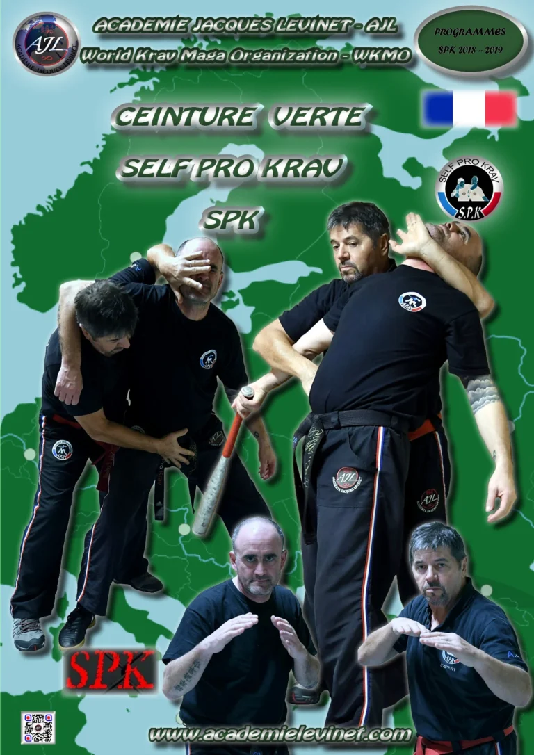 CEINTURE VERTE KRAVMAGA SPK